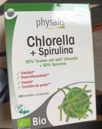 Chorella + spirulina voor vitaliteit en gewichtscontrole!! beschikbaar voor biedingen