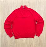 Red Tommy Hilfiger zip up sweater XLVery Good Condition., Kleding | Heren, Truien en Vesten, Verzenden, Maat 56/58 (XL), Zo goed als nieuw