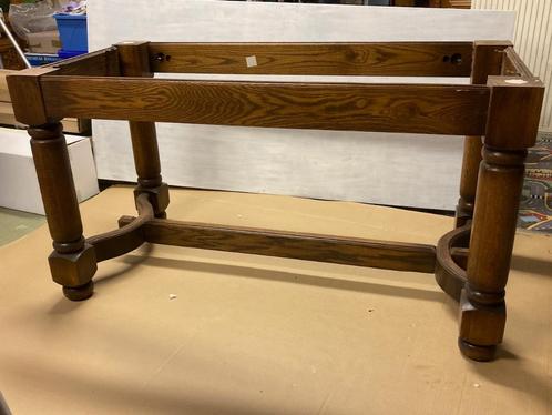 Onderstel voor tafel in voleiken uitvoering. Perfecte staat, Antiek en Kunst, Antiek | Meubels | Tafels, Ophalen