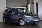 Ford Grand C-Max 1.5 EcoBoost Titanium 7pl. PANO Navi Garant, Auto's, Ford, Stof, Gebruikt, 4 cilinders, Blauw