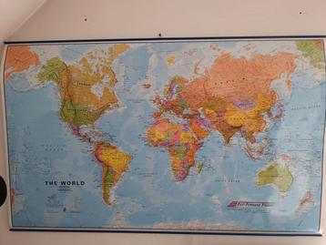 Wereldkaart beschikbaar voor biedingen