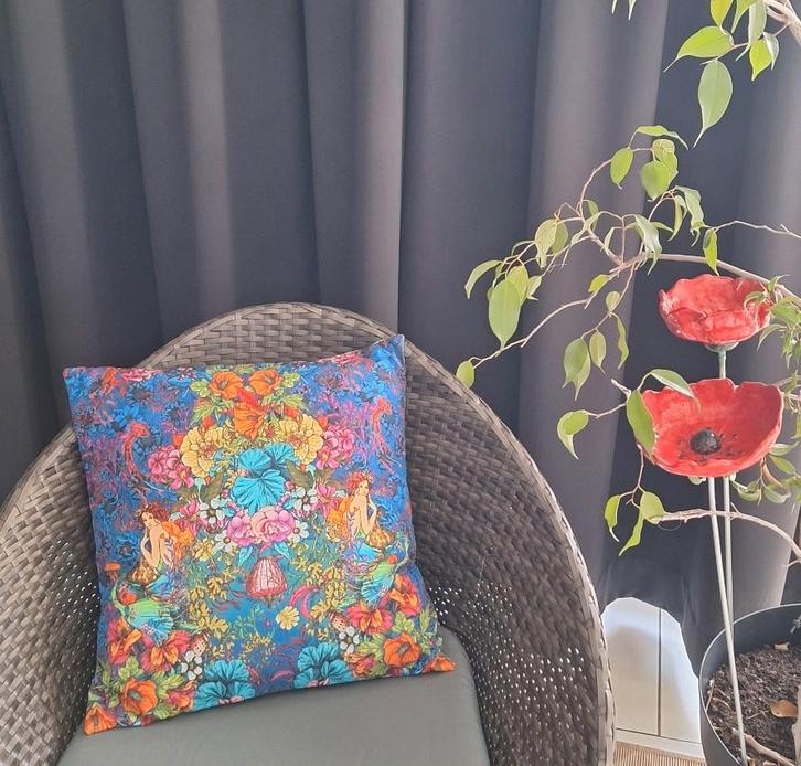 Coussins décoratifs en coton, Maison & Meubles, Accessoires pour la Maison | Coussins, Enlèvement ou Envoi