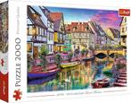 Puzzel Colmar Frankrijk 2000 stukjes GRATIS LEVERING, Hobby en Vrije tijd, Denksport en Puzzels, Verzenden, Meer dan 1500 stukjes
