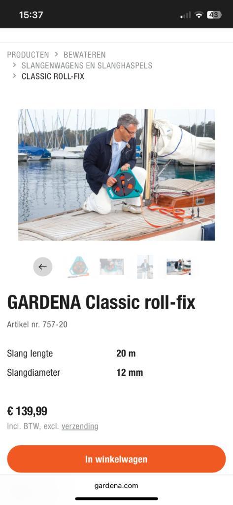 Tuinslang GARDENA, Tuin en Terras, Tuinslangen, Zo goed als nieuw, Tuinslang, Ophalen
