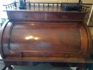 Antieke mahoniehouten secretaire uit ca. 1900  beschikbaar voor biedingen