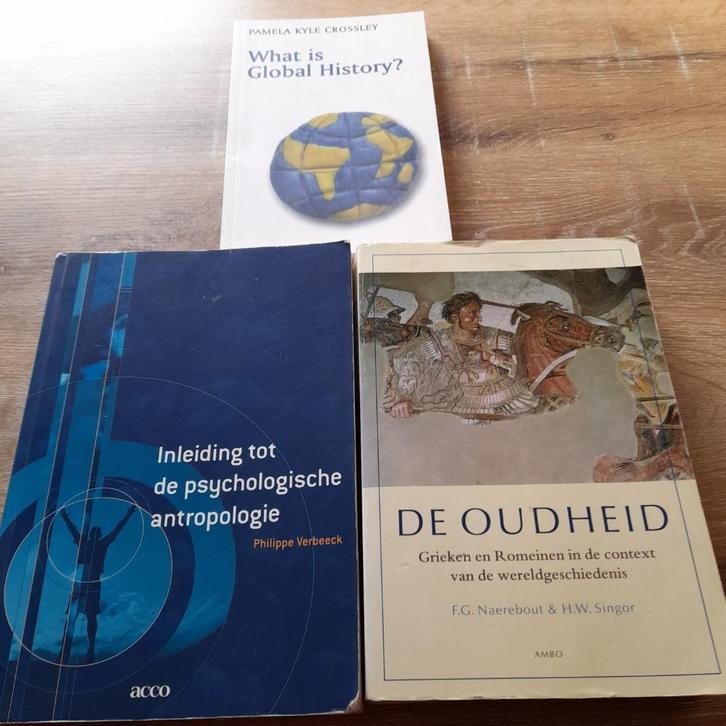 Geschiedenisboeken  en 4 woordenboeken Frans- Nederlands, Boeken, Schoolboeken, Gelezen, Geschiedenis, Ophalen