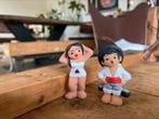 2 x Vintage Spanish Mud People Flamenco Men Terracotta, Ophalen of Verzenden