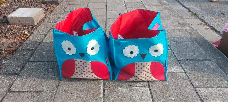 Skip hop uil  2 opbergmanden, Huis en Inrichting, Woonaccessoires | Wandplanken en Boekenplanken, Ophalen of Verzenden