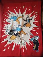 Tintin Hergé ; serviette 2 timbre tintin des années 50 -60, Ustensile, Tintin, Enlèvement ou Envoi, Neuf