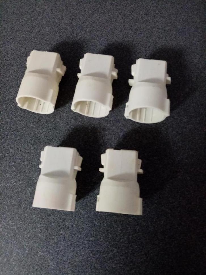 6 x nieuw B22 ( bajonet ) naar E27 fitting verloopfitting., Huis en Inrichting, Lampen | Losse lampen, Nieuw, Overige typen, Bajonetsluiting