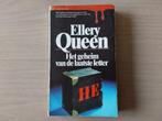 "Het geheim van de laatste letter" Ellery Queen, Utilisé, Enlèvement ou Envoi