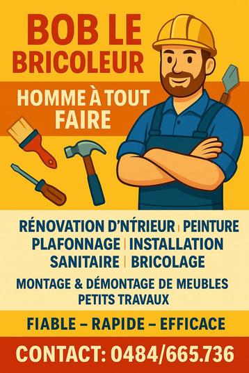 Homme à tout faire !  beschikbaar voor biedingen