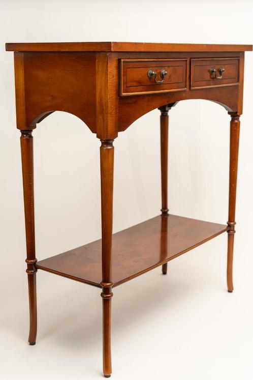 Engelse bijzettafel met laden, Antiek en Kunst, Antiek | Meubels | Stoelen en Sofa's, Ophalen