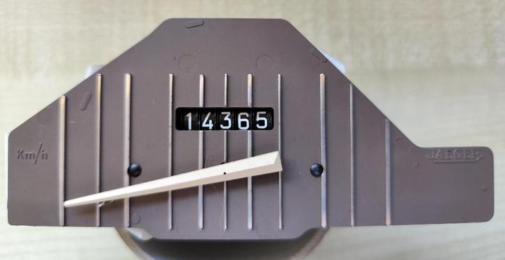 Kmteller Renault R4 herstel Jaeger instrument, Auto-onderdelen, Dashboard en Schakelaars, Renault, Gebruikt, Verzenden