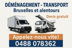 Déménagement rapide et pas cher  Bruxelles