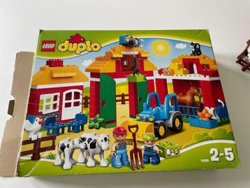 Lego Duplo grote boerderij + bos dieren beschikbaar voor biedingen