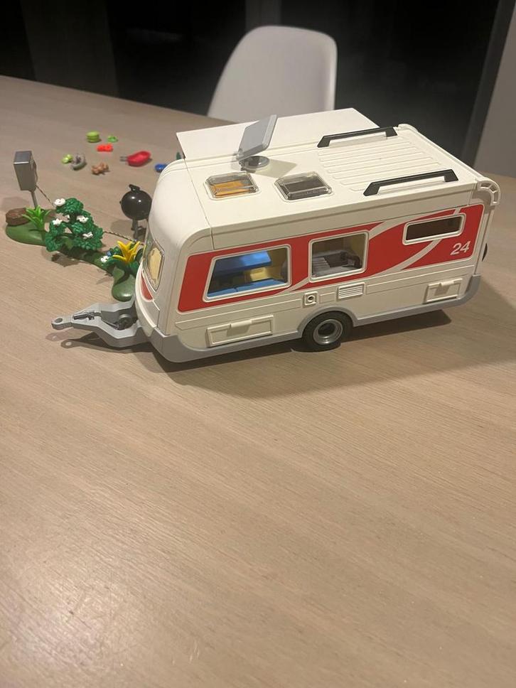 Playmobil 5434 – Grote Caravan (Family Fun), Kinderen en Baby's, Speelgoed | Playmobil, Zo goed als nieuw, Complete set, Ophalen