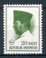 INDONÉSIE : ZB 522 MH 1966 Le président Sukarno 1966 en pent, Enlèvement ou Envoi, Non oblitéré, Asie du Sud Est