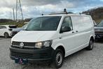 VOLKSWAGEN T6 LANG CHASSIS - CARPLAY - COMPLEET BOEKJE - VAT, Auto's, Volkswagen, 75 kW, Stof, Wit, 6 deurs