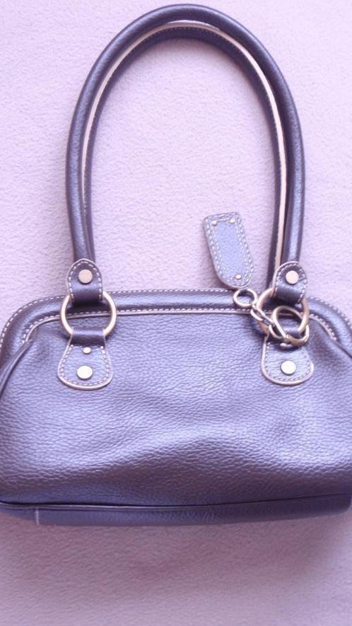 Bruine lederen handtas - Claudia Sträter, Handtassen en Accessoires, Tassen | Schoudertassen, Bruin, Leer, Ophalen