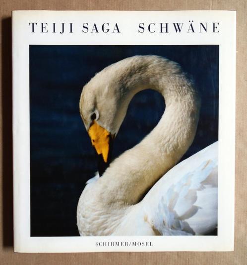 Schwäne - 1990 - Janet Kear/Tieji Saga - 79 kl. illustraties, Boeken, Natuur, Gelezen, Vogels, Ophalen of Verzenden