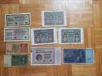 Lot de billets allemands, Ophalen of Verzenden