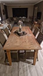 Tafel en 6 stoelen, Huis en Inrichting, Complete eetkamers, Ophalen, Gebruikt