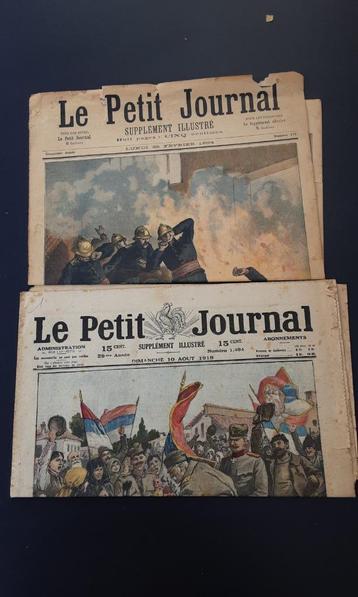 Franse oorlogskranten WO II , 1894 -1942 , goed beschikbaar voor biedingen