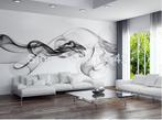 Rokerig behang, Wit, 10 tot 25 m², Verzenden