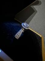 Diamond Ring, . Witgoud, met certificaat!, Ophalen, Zo goed als nieuw