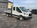 ford transit laadbak 7plaatsen 2018 68000km 17950e ex, Auto's, Elektrische ramen, 4 deurs, Achterwielaandrijving, Euro 6