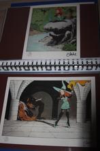 set , 2x EX-libris Melisande , gesigneerd Clarke , Nieuw, Ophalen of Verzenden, Overige figuren, Nieuw, Overige typen