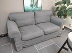 Grijze tweezit zetel Ektorp, 100 à 125 cm, Moins de 150 cm, Comme neuf, Enlèvement