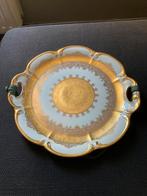 Assiette décorative en porcelaine incrustée d'or, vintage, Ophalen of Verzenden