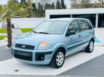 Ford Fusion 1.4i * Automaat * 099.000 km * Airco *, 5 places, 55 kW, Automatique, Bleu