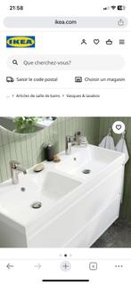 Double vasque Ikea 141x49x6 Neuf évacuation comprise, Maison & Meubles, Salle de bain | Meubles de Salle de bain, Lavabo ou Évier