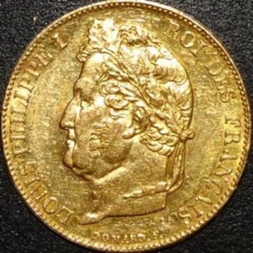 Goud - Frankrijk - 20 Francs - Louis Philippe - 1848 beschikbaar voor biedingen