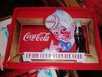 Coca Cola metalen plaat, Verzamelen, Ophalen of Verzenden