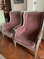 Antieke zetels (3 stuks), Huis en Inrichting, Fauteuils, Ophalen, Gebruikt