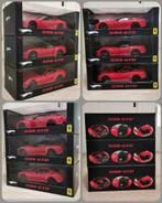3 x Hot wheels 1:18 ELITE Ferrari 599 GTO (Limited Edition), Utilisé, Voiture, Enlèvement ou Envoi, Hot Wheels