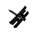 Timmdek clips RVS zwart met schroeven - Set 250 stuks, Ophalen, Nieuw, Schroeven