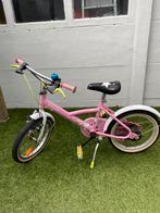 Meisjesfiets - b’twin - 16 inch, Fietsen en Brommers, Fietsen | Kinderfietsjes, Ophalen, Gebruikt