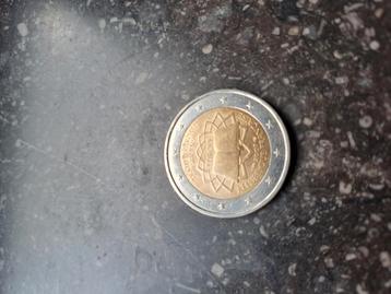 2 eur munt Frankrijk Verdrag van Rome disponible aux enchères