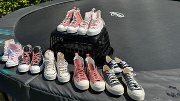 Collectie Converse All Star dames maat 38/39, Enlèvement, Comme neuf, Sabots