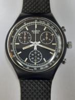 Montre Swatch Chrono NOS 1990 Black Friday SCB100, Bijoux, Sacs & Beauté, Enlèvement ou Envoi, Swatch, Autres matériaux, Autres matériaux