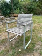 6 tuinstoelen, Tuin en Terras, Tuinstoelen, Ophalen, Gebruikt, Aluminium