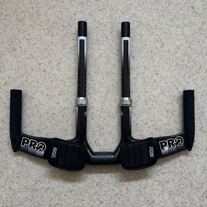 PRO Missile carbon aero stuur voor tijdrit en baan, Fietsen en Brommers, Fietsonderdelen, Gebruikt, Racefiets, Stuur, Ophalen of Verzenden