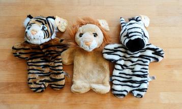 8 nieuwe handpoppen, Kinderen en Baby's, Ophalen of Verzenden, Nieuw, Overige typen