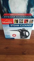 Montiss Steam Cleaner nieuw in doos, stoomreiniger, Elektronische apparatuur, Stoomapparaten, Ophalen of Verzenden, Nieuw, Stoomreiniger