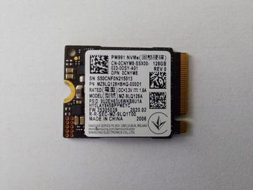 SSD NVMe M2 2240 de 128 GB de marque Samsung beschikbaar voor biedingen